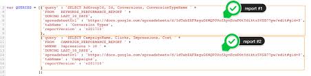 Completed the quickstart and ready for the next step? A Script To Put Any Adwords Data In A Spreadsheet