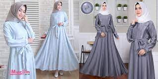Inspirasi, kreasi dan ide model baju modis. 55 Model Baju Gamis Pesta Modis Kekinian Terbaru Imuslim