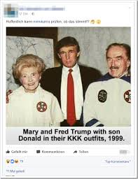 Trump's parents and the KKK? - mimikama.org