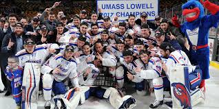 Umass won the national championship. River Hawks Win Third Hockey East Tournament Title Umass Lowell Athletics