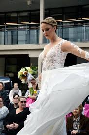 Our Beautiful Wedding Bouquet At The Geelong Brides Wedding Expo For The Bridal House Fashion Show By Br Wedding Dresses Lace Wedding Expo Wedding Dresses