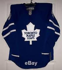 Matthews Reebok Edge 1 0 7187 Toronto Maple Leafs Home Blue