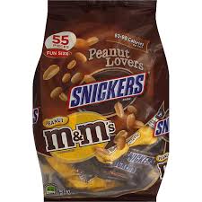snickers candy ortment peanut