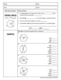 Any parallelogram inscribed in a must be a. Unit 10 Circles Homework 3 Chords And Arcs Answers