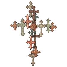 Multiple Cross Wall Decor Clearance Cross Wall Decor Wall Crosses Rustic Metal Wall Art