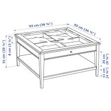 Round tables are easy to move around while square tables pair well with sectionals. Liatorp Coffee Table White Glass 36 5 8x36 5 8 Ikea