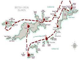 Sample Cruising Itinerary British Virgin Islands Sailing Bvi Bvi Sailing