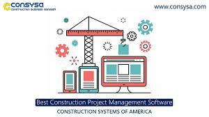 Consysa On Twitter Construction Project Management Software Construction Business Project Management