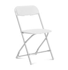 These ergonomic chairs support your posture and help you stay alert while working. Deluxe White Folding Chair Flexx Productions