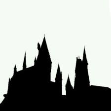 There's also the quidditch stadium, harry's ho Silhouette Stencil Hogwarts Castle Novocom Top