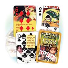 Perhaps it was the unique r. Toys Games Standard Playing Card Decks 1968 Trivia Playing Cards 51st Birthday Flickback Media Inc Chloepison Com Br