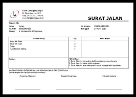 Contoh surat jalan beragam, tidak hanya soal dinas ke luar kota atau permintaan untuk mengikuti seminar di luar negeri. Jual Hot List Nota Kwitansi Surat Jalan Di Lapak Haha Hehe Shop Bukalapak