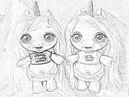 Identify 15 different creatures in these animal coloring sheets. Poopsie Slime Surprise Unicorn Coloring Pages For Kids Coloring Library