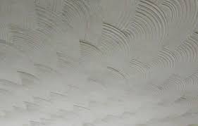 To create a splatter knockdown ceiling design, you will need mud (texture material), a supply of compressed air, a texture tool (such as a brush, towel or a sponge), and a knockdown tool or a knife. Ceiling Texture Types Pattern Design Ideas Designing Idea