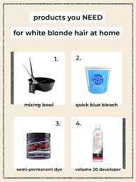 How To Bleach Hair At Home Safely And On A Budget