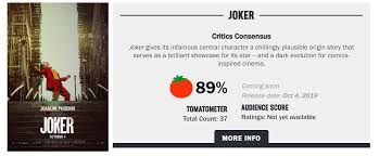 The guys are back for season 9! Rotten Tomatoes And Metacritic Scores For Joaquin Phoenix S Joker Revealed Bounding Into Comics