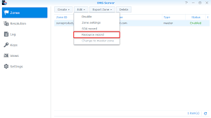Dns (domain name system) is a system which translates the domain names you enter in a browser to the ip addresses required to access those sites, and the best dns servers provide you with the best service possible. Nastaveni Domeny Pomoci Balicku Synology Dns Server Synology Inc