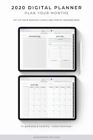 Digital planning is one of my favorite things to do and it makes me. Digital Planner 2021 Ipad Planner Minimalist Goodnotes Etsy In 2021 Digital Planner Planner Hourly Planner
