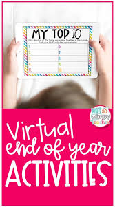 Eight games to play during virtual youth group. Virtual End Of Year Activities Not So Wimpy Teacher