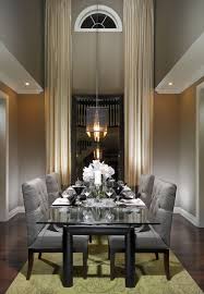 Elegant Beautiful Symmetry Tallwindows Loftywindows Windowtreatments Elegant Dining Room Dining Room Decor Room Design