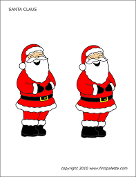 Learn how to draw with simple worksheets, line art and drawings. Santa Claus Free Printable Templates Coloring Pages Firstpalette Com