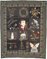 Christmas wall quilt patterns for diy home decor. 288 Merry Christmas Quilt Set Of All Four Patterns Heart To Hand