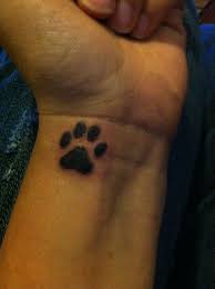 Pin By Sonia Purcell On Tattoos Pawprint Tattoo Sweet Tattoos Paw Print Tattoo