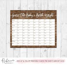 Maybe you would like to learn more about one of these? Guess The Baby S Weight Baby Shower Game Guessing Game Etsy In 2021 Weight Baby Baby Predictions Printable Baby Shower Games