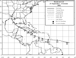 hurricane lili october 2 6 2002