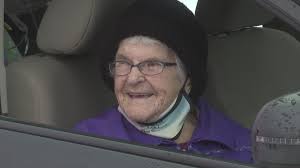 Hardwick woman celebrates 100th birthday with car parade