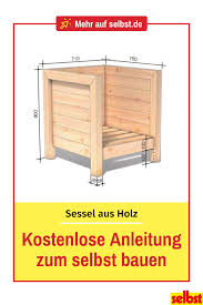 Holzsessel Selber Bauen Holzsessel Stuhl Selber Bauen Sessel