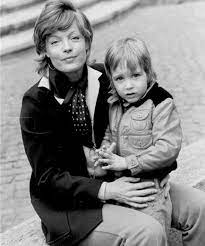 ROMY SCHNEIDER 🌸 ET SON FILS DAVID ⚘
