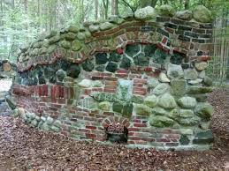 Grosse Mauer Grosse Mauer Steinmauer Garten Gartenmauern Garten