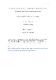 The people make the brand: Early organisational experiences and skills gaps  in service organisations