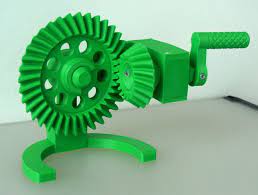 Bevel Gear Drive Model By Otvinta3d Thingiverse 3d Printing Bevel Gear 3d Printing Service