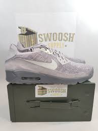 Nike Air Max 90 Ultra 2 0 Flyknit Atmosphere Grey 875943 007 Men S Sz 13 Nike Air Max Air Max 90 Nike Air Max 90