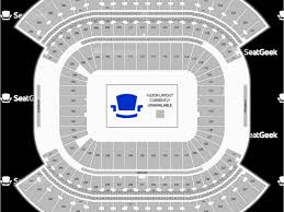 Michigan Stadium Map With Rows Nissan Stadium Seating Chart