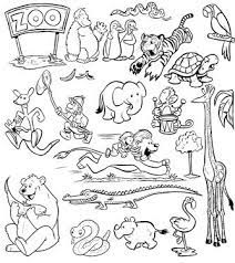 Zoo Animals Clipart Black And White Zoo Animals Clipart Black Zoo Animals Animal Clipart Zoo Clipart