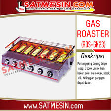 Pilihan pas untuk akhir pekan. Pemanggang Gas Tanpa Arang Panggang Sate Pusat Mesin Usaha