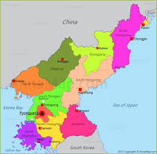 Our north korea map below is an interactive map of the dprk that we have created so that travellers can have an idea of the main features and highlights of each area in north korea. North Korea Map Map Of North Korea Annamap Com