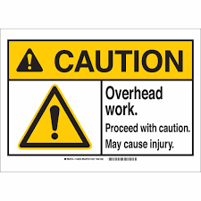 We did not find results for: Brady Part 144029 Caution Overhead Work Proceed With Caution May Cause Injury Sign Bradycanada Ca