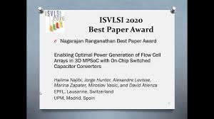 Isvlsi 2020 Best Paper Award Esl Epfl