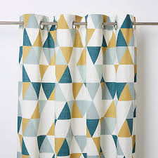 Castorama france | tendances, inspirations, nouveautés produits : Rideau Goodhome Rima Bleu Et Vert 140 X 260 Cm Castorama