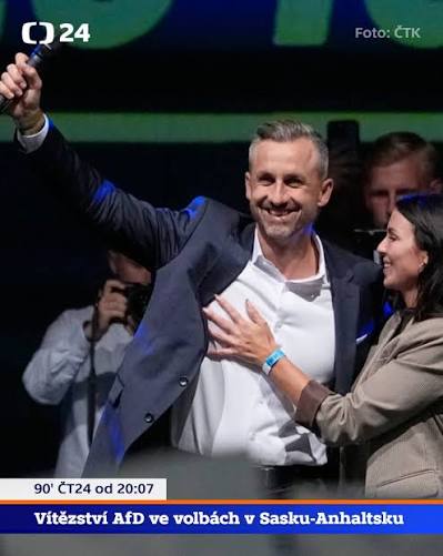 🔺 Triumf AfD a propad CDU ➡️ voliči rozdali karty ve spolkové zemi Sasko-Anhaltsko. ❓Bude premiérem lídr AfD Ulrich Siegmund? S kým naplní svůj volební program? ℹ️ Pro Alternativu pro Německo hlaso