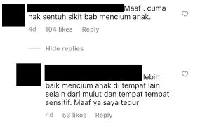 Tidak ada satupun yang membuatnya sangat sakit hati. Netizen Tegur Bekas Suami Fasha Sandha Cium Mulut Anak Perempuan