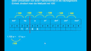 Der steckbrief ist 10x10 cm groß, also 1 dm². Umwandeln Von Flacheneinheiten Youtube