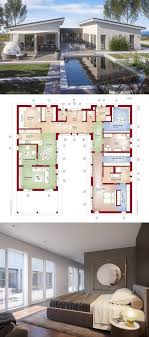 Prefabricated Bungalow Ambience 209 Pd With Pent Roof Bien Zenker House Buildingdirect Ambience Bienzen House Plans Modern Bungalow House Building A House