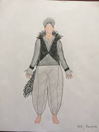 Ikki Porcupine Storyteller Jungle Book Storytelling Male Sketch