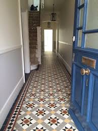 London Mosaic Victorian Hallway Sheeted Tiles Lick On The Image For More Information Contact Us On Victorian Hallway Tiled Hallway Edwardian Hallway