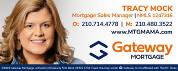 Tracy Mock With Gateway Mortgage Donates $1,000 to TSAHC